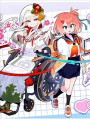 快乐影院原型拼图：授业者角色的线稿风格插画